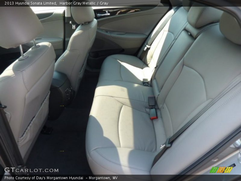 Harbor Gray Metallic / Gray 2013 Hyundai Sonata Limited