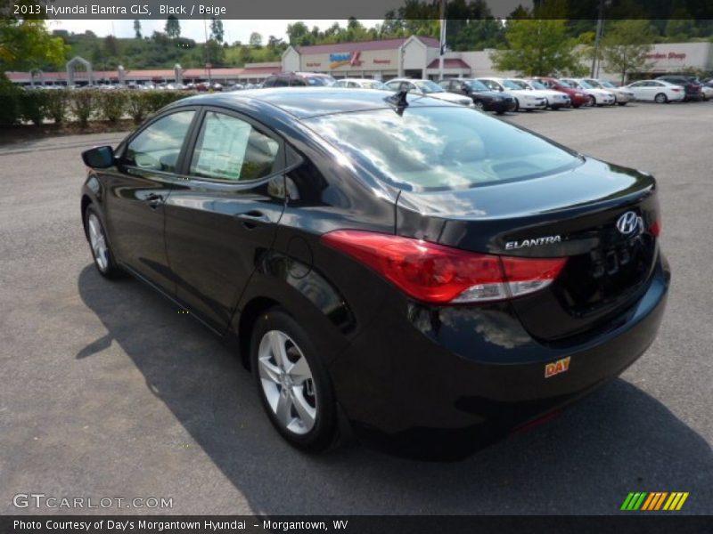 Black / Beige 2013 Hyundai Elantra GLS