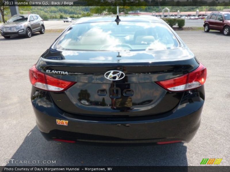 Black / Beige 2013 Hyundai Elantra GLS