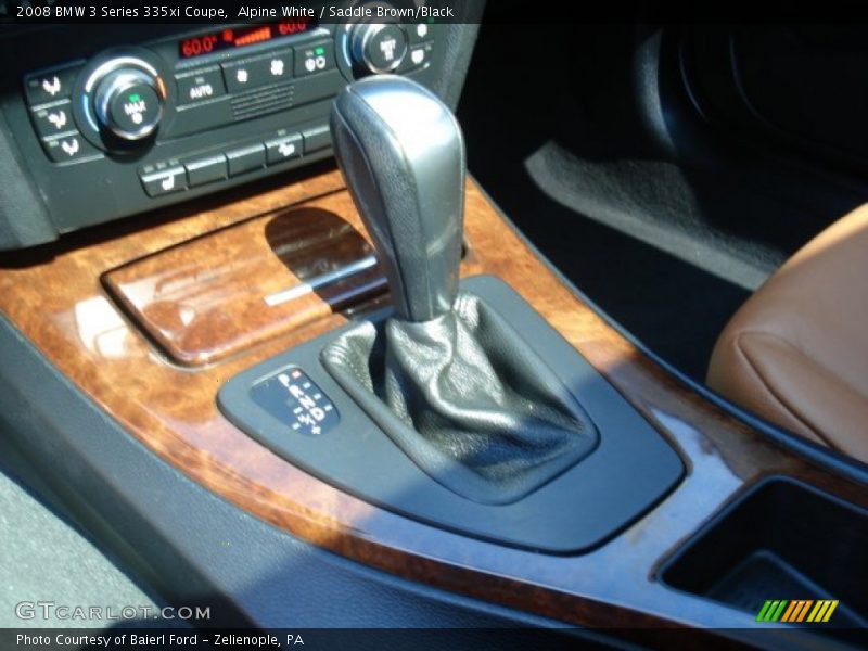 Alpine White / Saddle Brown/Black 2008 BMW 3 Series 335xi Coupe