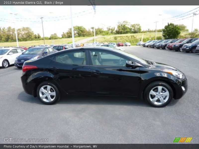Black / Beige 2013 Hyundai Elantra GLS