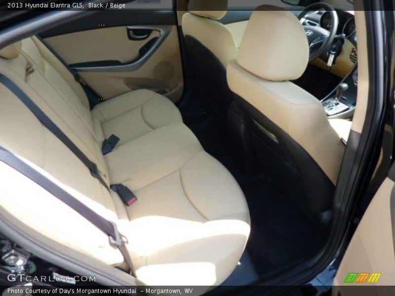 Black / Beige 2013 Hyundai Elantra GLS