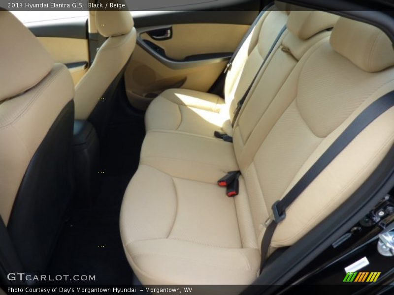Black / Beige 2013 Hyundai Elantra GLS