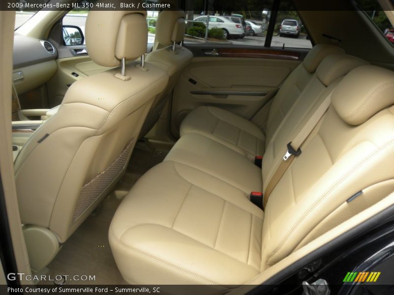 Black / Cashmere 2009 Mercedes-Benz ML 350 4Matic