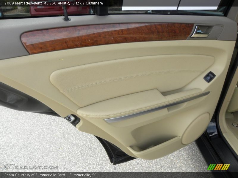Black / Cashmere 2009 Mercedes-Benz ML 350 4Matic