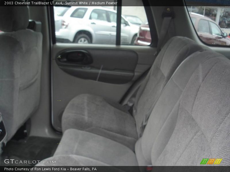Summit White / Medium Pewter 2003 Chevrolet TrailBlazer LT 4x4