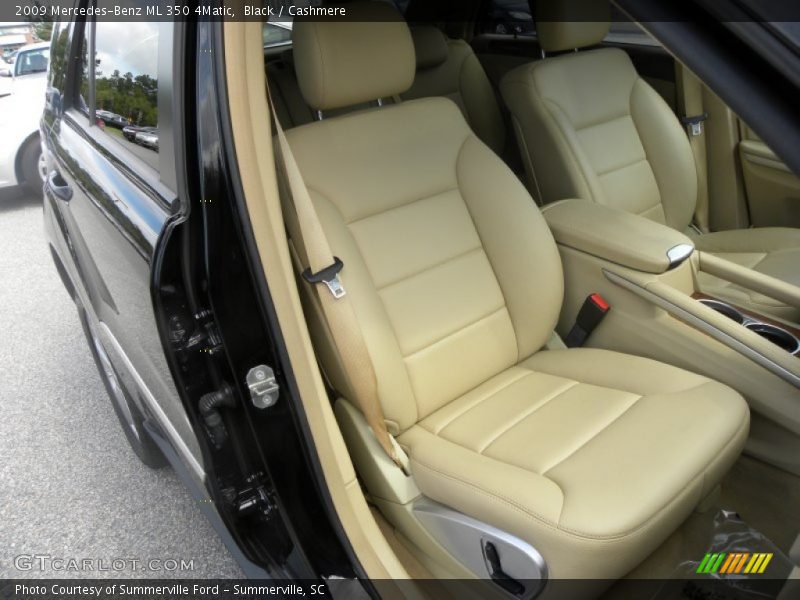 Black / Cashmere 2009 Mercedes-Benz ML 350 4Matic