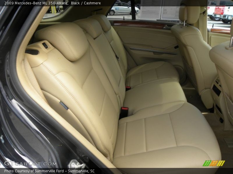Black / Cashmere 2009 Mercedes-Benz ML 350 4Matic