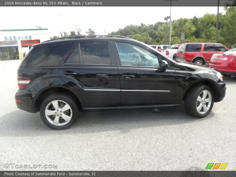 Black / Cashmere 2009 Mercedes-Benz ML 350 4Matic