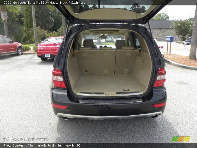 Black / Cashmere 2009 Mercedes-Benz ML 350 4Matic