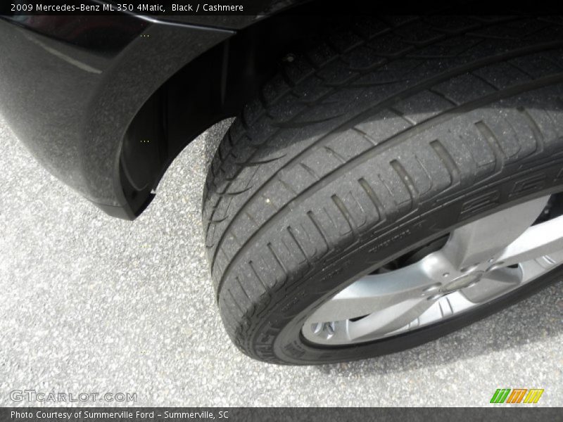 Black / Cashmere 2009 Mercedes-Benz ML 350 4Matic