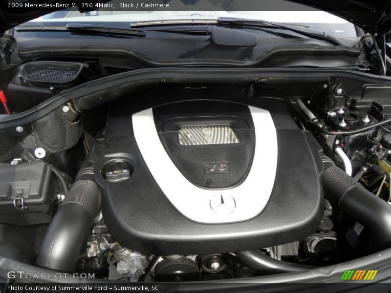 Black / Cashmere 2009 Mercedes-Benz ML 350 4Matic
