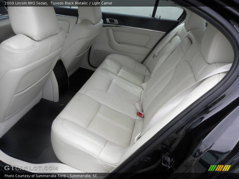 Tuxedo Black Metallic / Light Camel 2009 Lincoln MKS Sedan