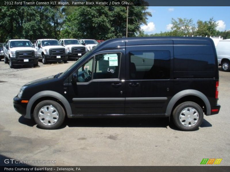  2012 Transit Connect XLT Wagon Panther Black Metallic