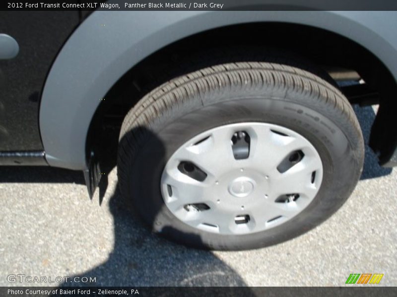 Panther Black Metallic / Dark Grey 2012 Ford Transit Connect XLT Wagon