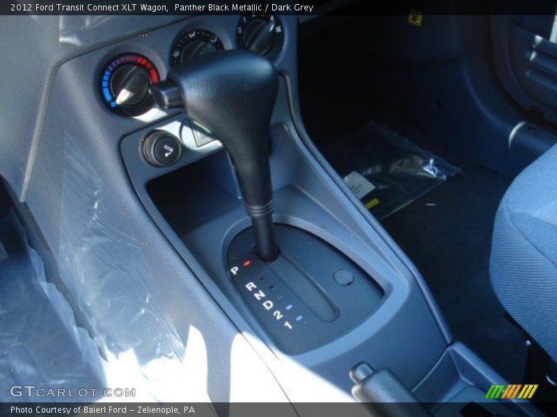 Panther Black Metallic / Dark Grey 2012 Ford Transit Connect XLT Wagon