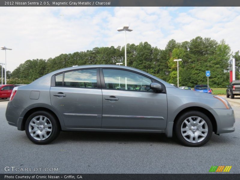 Magnetic Gray Metallic / Charcoal 2012 Nissan Sentra 2.0 S