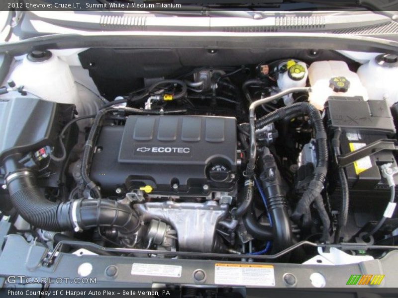 Summit White / Medium Titanium 2012 Chevrolet Cruze LT
