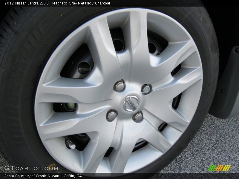 Magnetic Gray Metallic / Charcoal 2012 Nissan Sentra 2.0 S