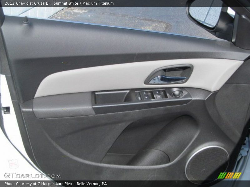 Summit White / Medium Titanium 2012 Chevrolet Cruze LT