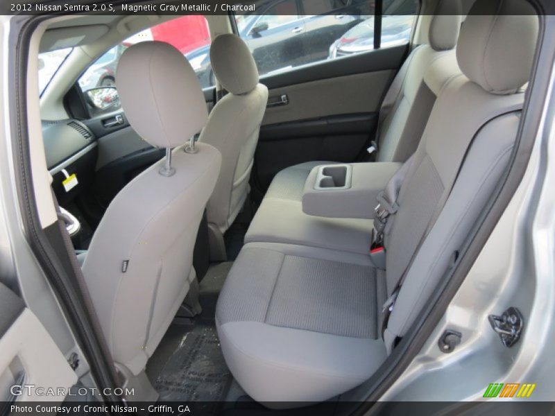 Magnetic Gray Metallic / Charcoal 2012 Nissan Sentra 2.0 S