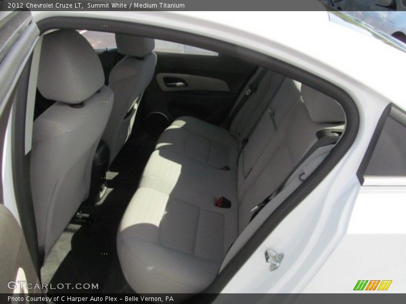 Summit White / Medium Titanium 2012 Chevrolet Cruze LT