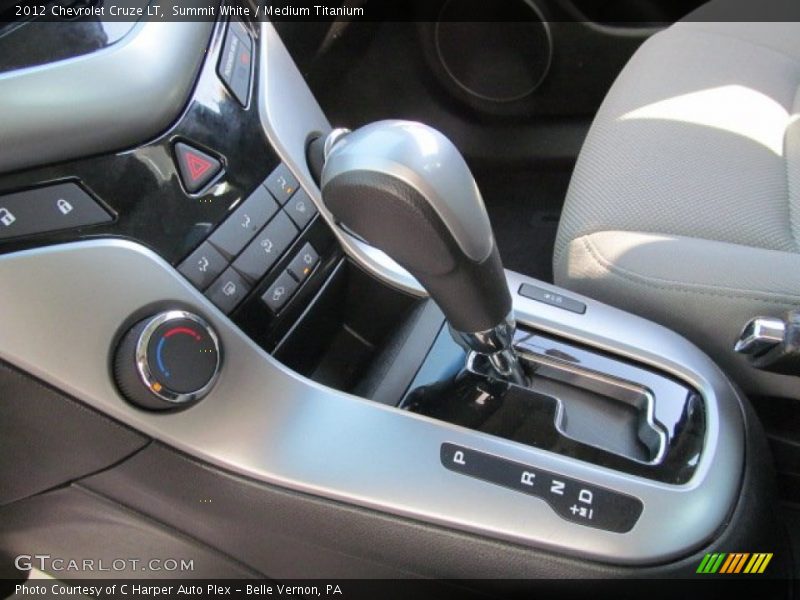 Summit White / Medium Titanium 2012 Chevrolet Cruze LT