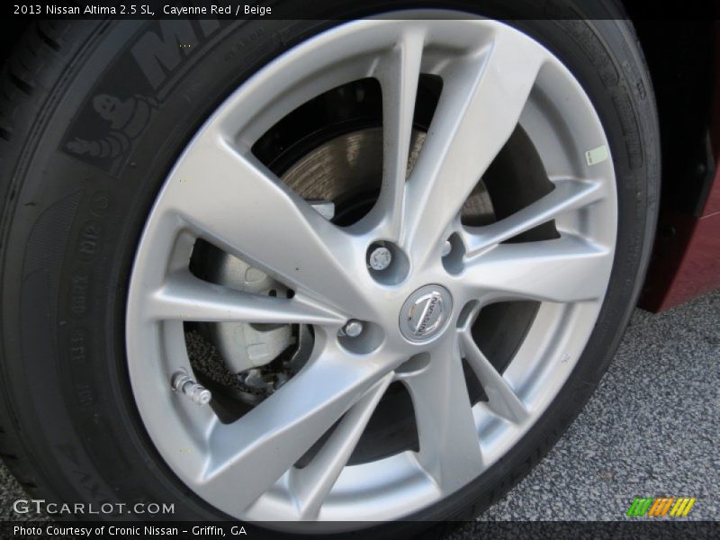 Cayenne Red / Beige 2013 Nissan Altima 2.5 SL