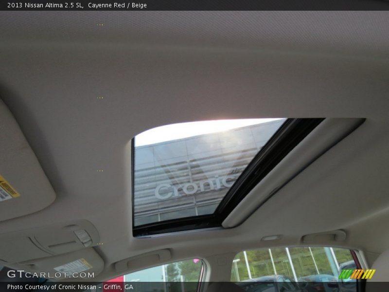 Cayenne Red / Beige 2013 Nissan Altima 2.5 SL