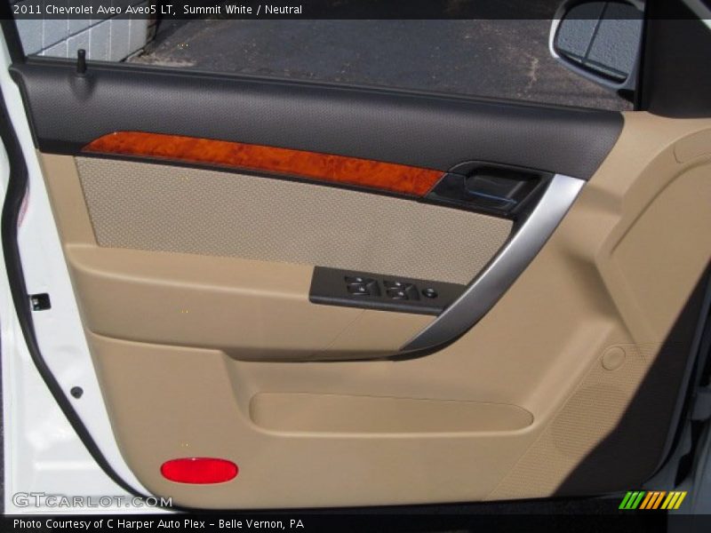 Summit White / Neutral 2011 Chevrolet Aveo Aveo5 LT