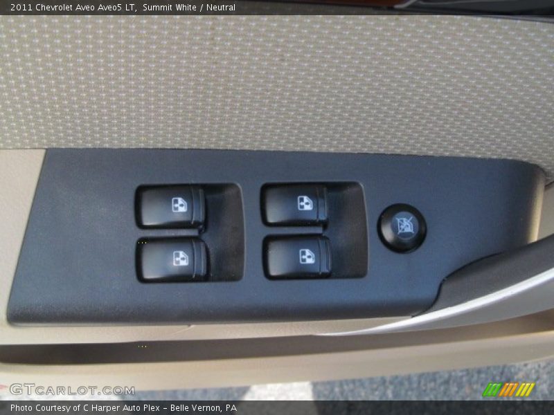 Summit White / Neutral 2011 Chevrolet Aveo Aveo5 LT