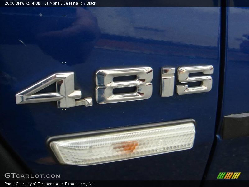 Le Mans Blue Metallic / Black 2006 BMW X5 4.8is