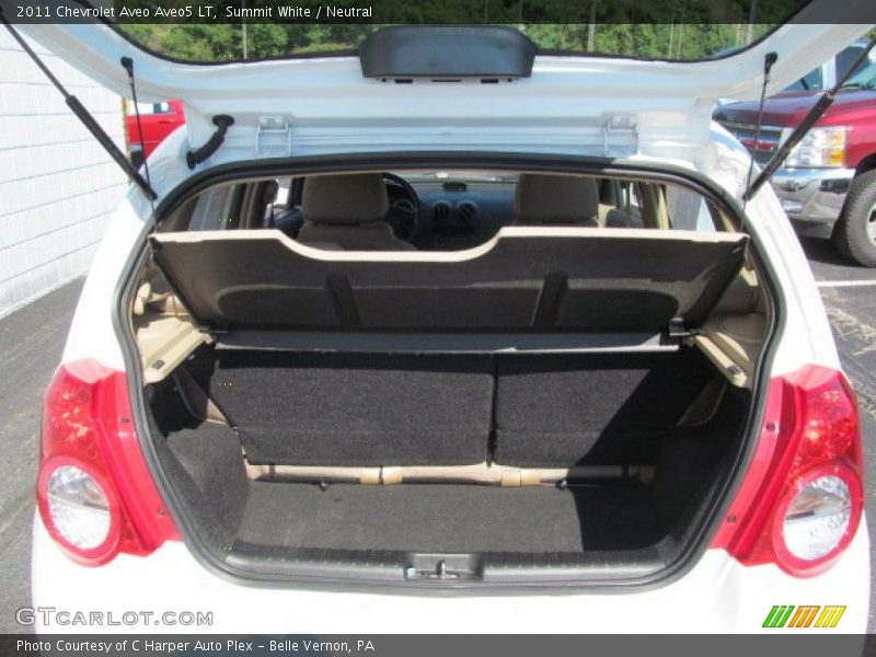 Summit White / Neutral 2011 Chevrolet Aveo Aveo5 LT