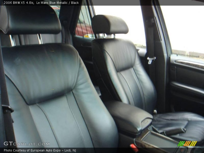Le Mans Blue Metallic / Black 2006 BMW X5 4.8is