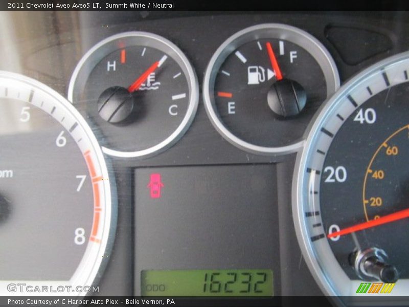 Summit White / Neutral 2011 Chevrolet Aveo Aveo5 LT