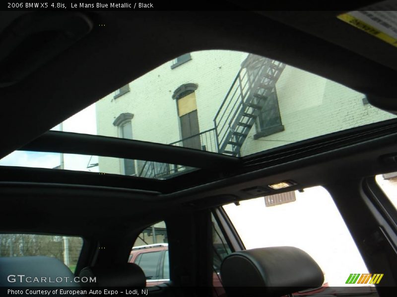 Le Mans Blue Metallic / Black 2006 BMW X5 4.8is