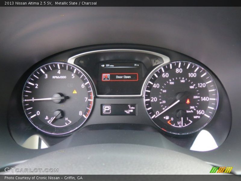 Metallic Slate / Charcoal 2013 Nissan Altima 2.5 SV