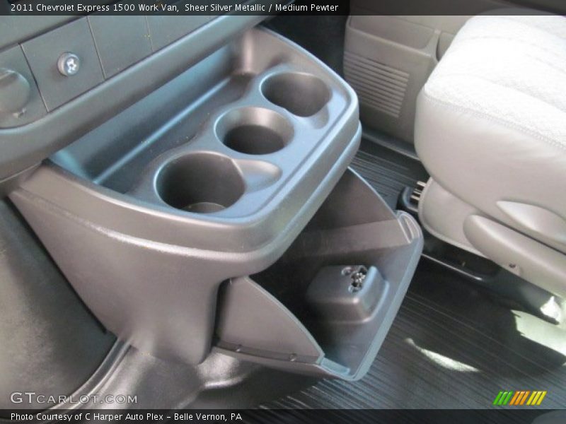 Sheer Silver Metallic / Medium Pewter 2011 Chevrolet Express 1500 Work Van
