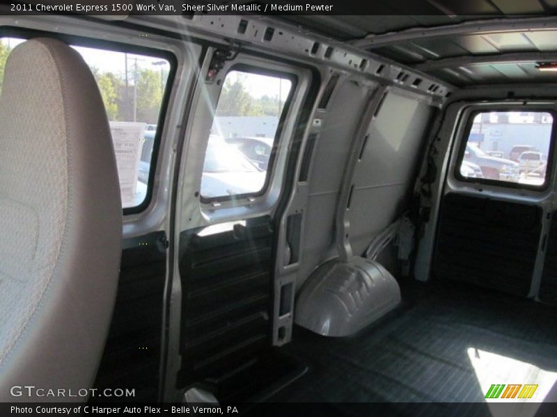 Sheer Silver Metallic / Medium Pewter 2011 Chevrolet Express 1500 Work Van