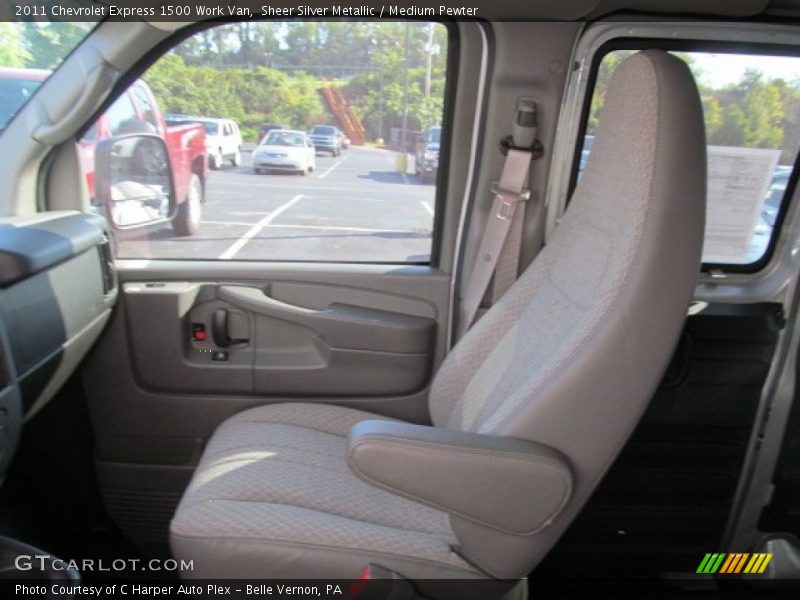 Sheer Silver Metallic / Medium Pewter 2011 Chevrolet Express 1500 Work Van