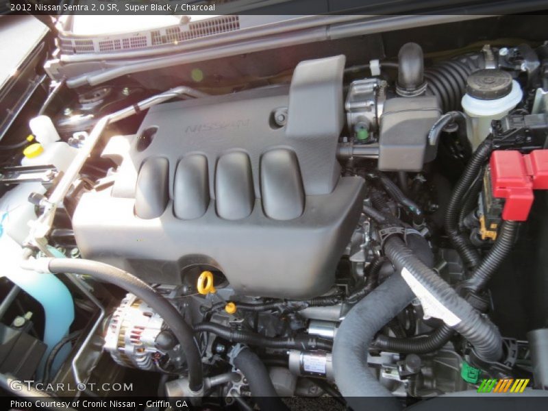 Super Black / Charcoal 2012 Nissan Sentra 2.0 SR