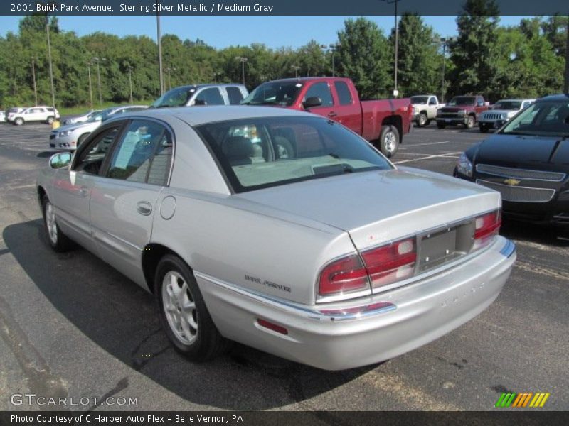 Sterling Silver Metallic / Medium Gray 2001 Buick Park Avenue