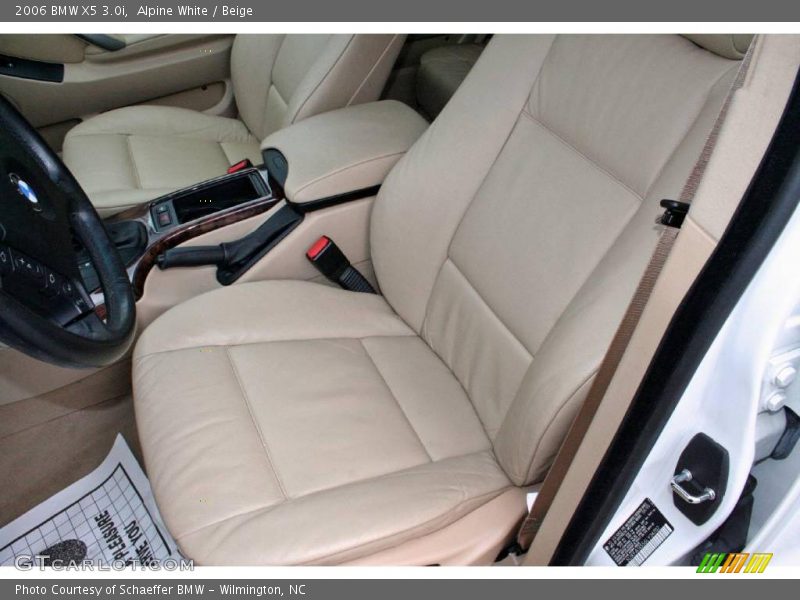 Alpine White / Beige 2006 BMW X5 3.0i