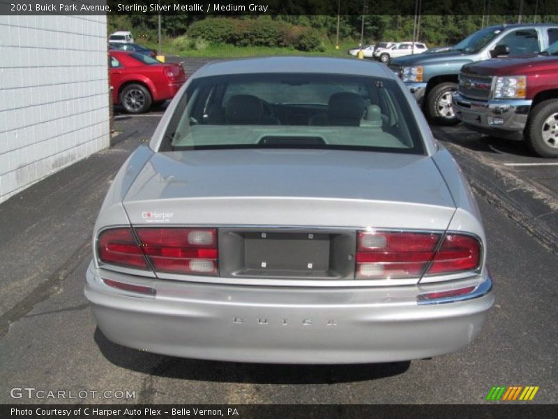 Sterling Silver Metallic / Medium Gray 2001 Buick Park Avenue