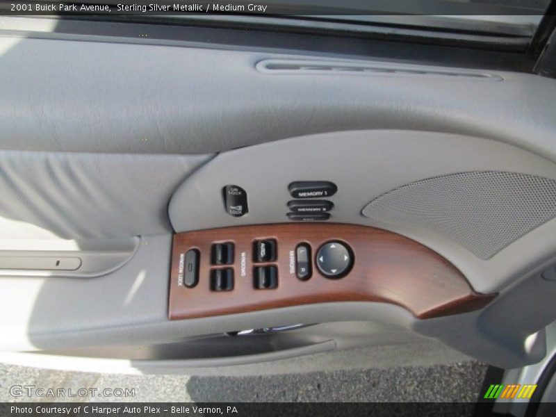 Sterling Silver Metallic / Medium Gray 2001 Buick Park Avenue