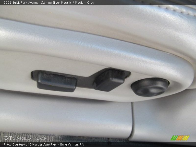 Sterling Silver Metallic / Medium Gray 2001 Buick Park Avenue