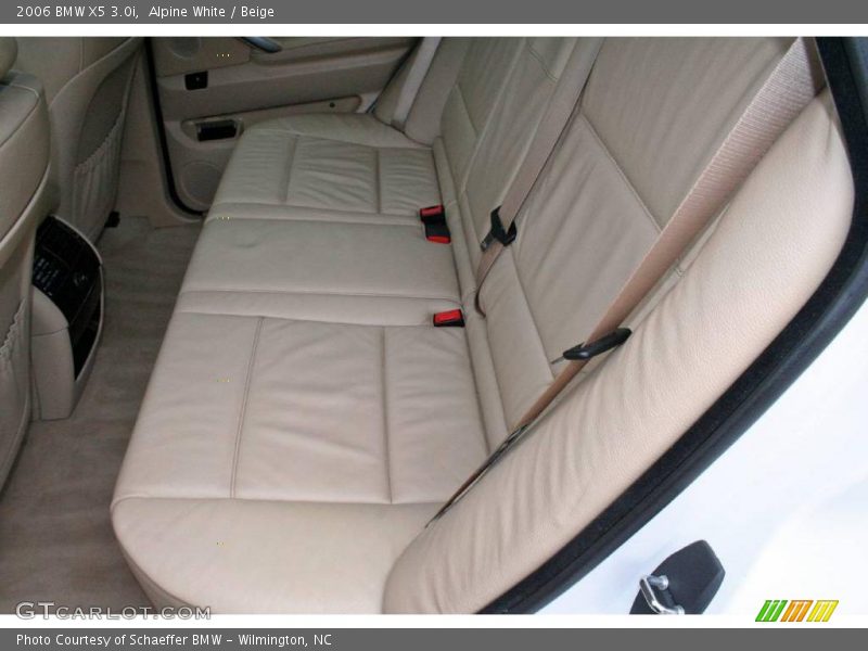 Alpine White / Beige 2006 BMW X5 3.0i