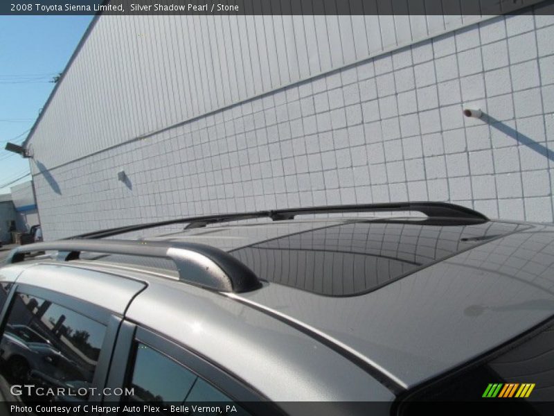 Silver Shadow Pearl / Stone 2008 Toyota Sienna Limited