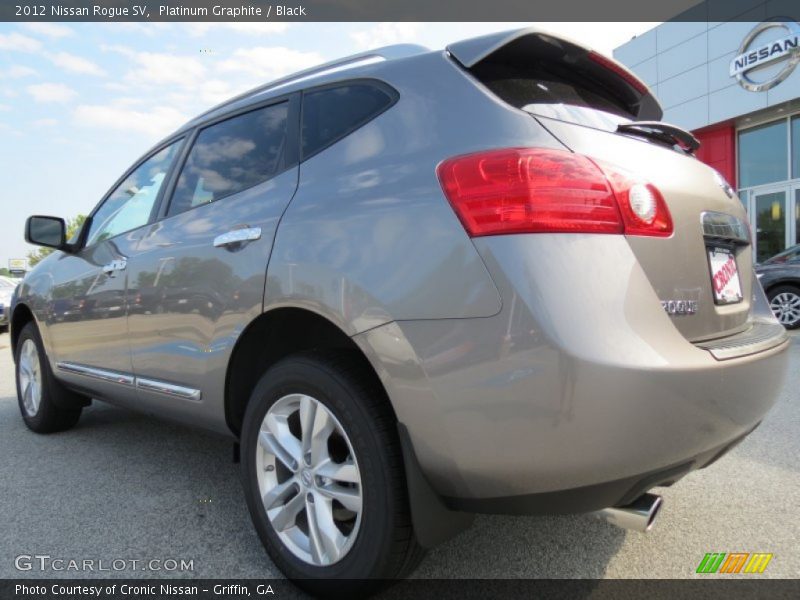 Platinum Graphite / Black 2012 Nissan Rogue SV