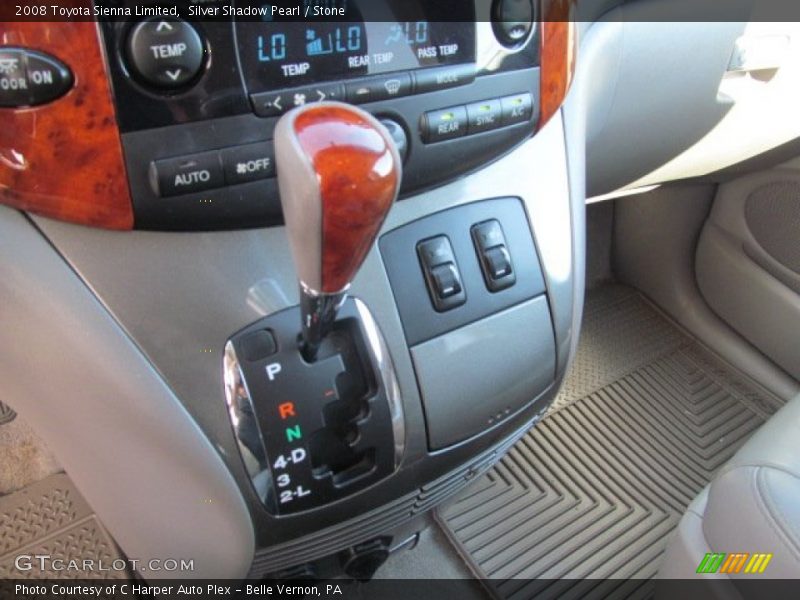 Silver Shadow Pearl / Stone 2008 Toyota Sienna Limited